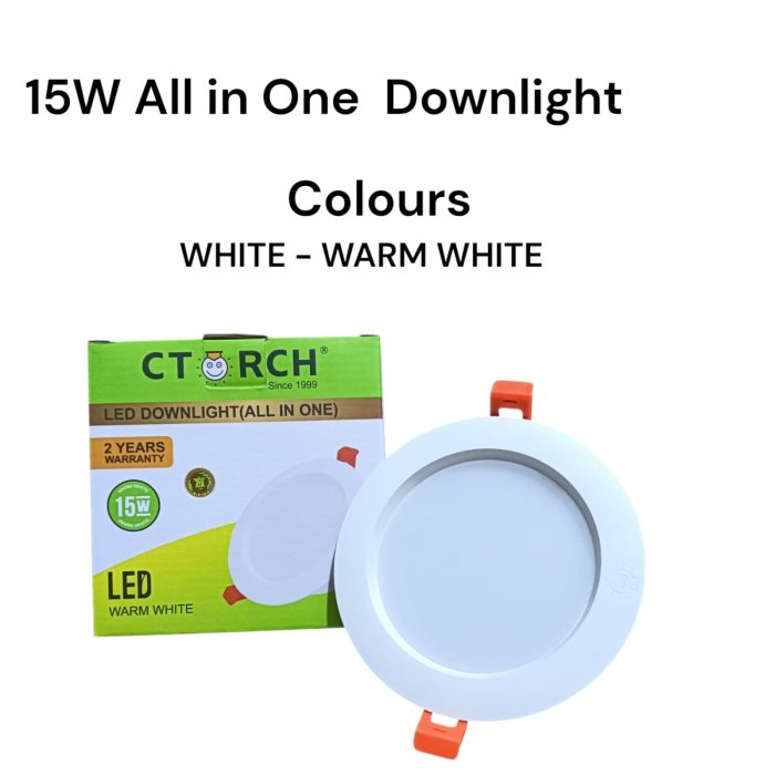 CTORCH 15W ALL IN ONE DOWNLIGHT 12CM