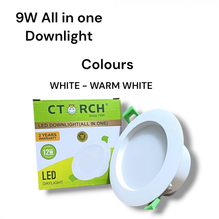 CTORCH 9W ALL IN ONE DOWN LIGHT