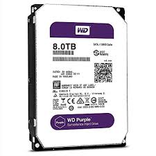 8TB  HARDDISK WESTREN DIGITAL PURPLE