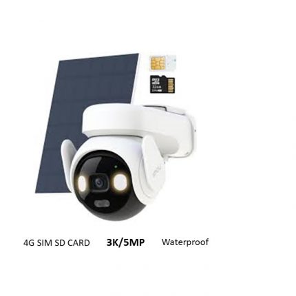 IMOU 3K 5MP SOLAR 4G SIM WIFI SD CARD