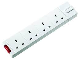 EXTENSION 4GANG SOCKET WITHOUT WIRE UG MASTER PLUG