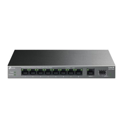 TP-LINK LS1210GP 10PORT GIGABIT DESKTOP SWITCH WITH 8-PORT POE+