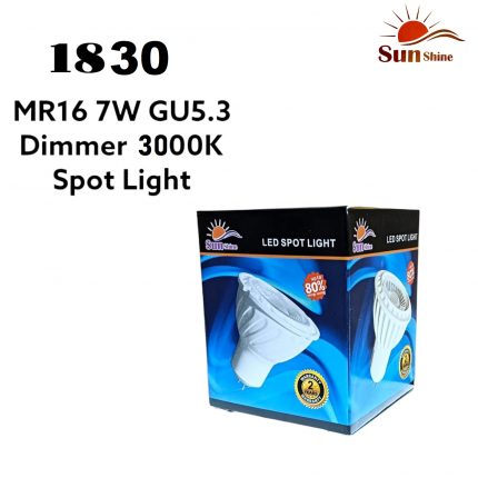 MR16 7W GU5.3 DIMMER 3000K SUNSHINE