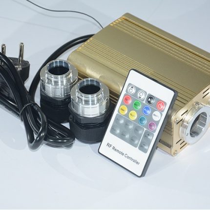 XH RGB LEDT 16WX2*32W FIBER 2LAMP GOLD BODY RGB SUNSHINE